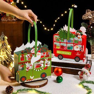 New Christmas Eve gift packaging baking snacks snowflake crisp biscuit box toffee gift box