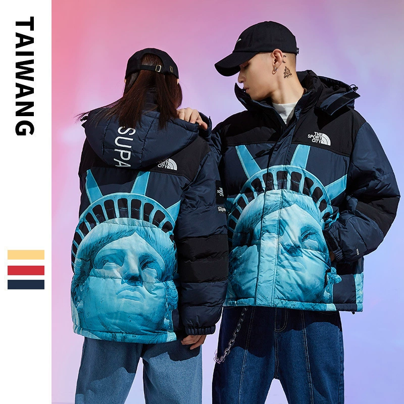 Свобода мужчины и женщины с одинаковой хлопчатобумажной одеждой мужская зимняя 2020 новая мужская куртка мужская мода свободная хлопчатобумажная одежда мужская