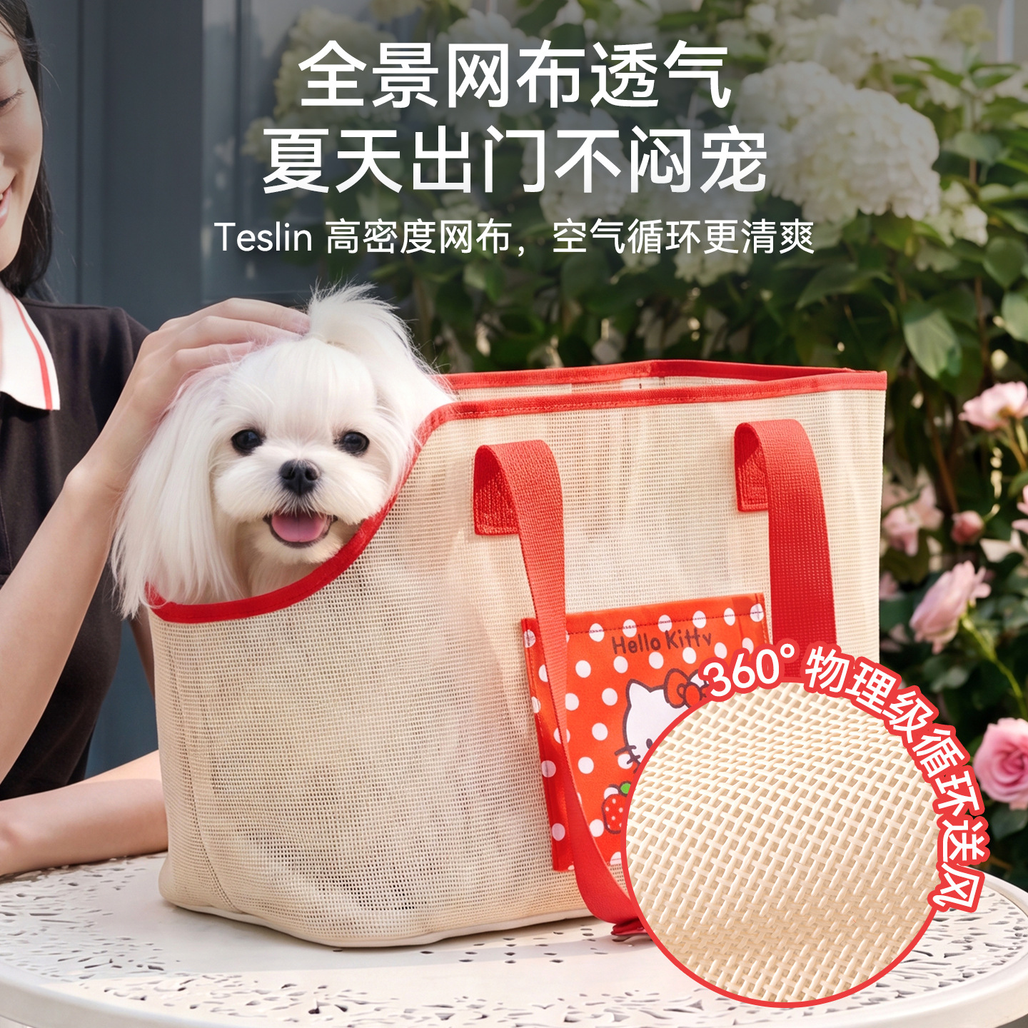Nuevo kitty co-branding pet bag