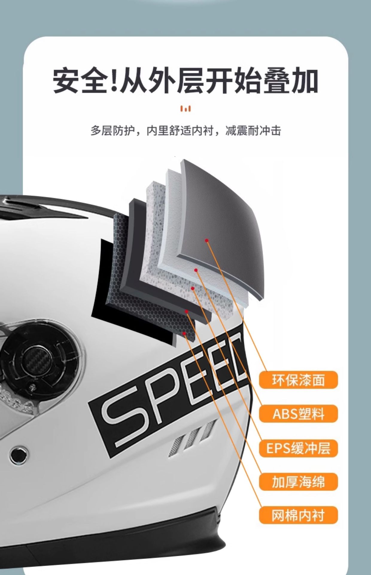 Summer 3C Certified Helmet Electric Motorcycle Safety Helmet