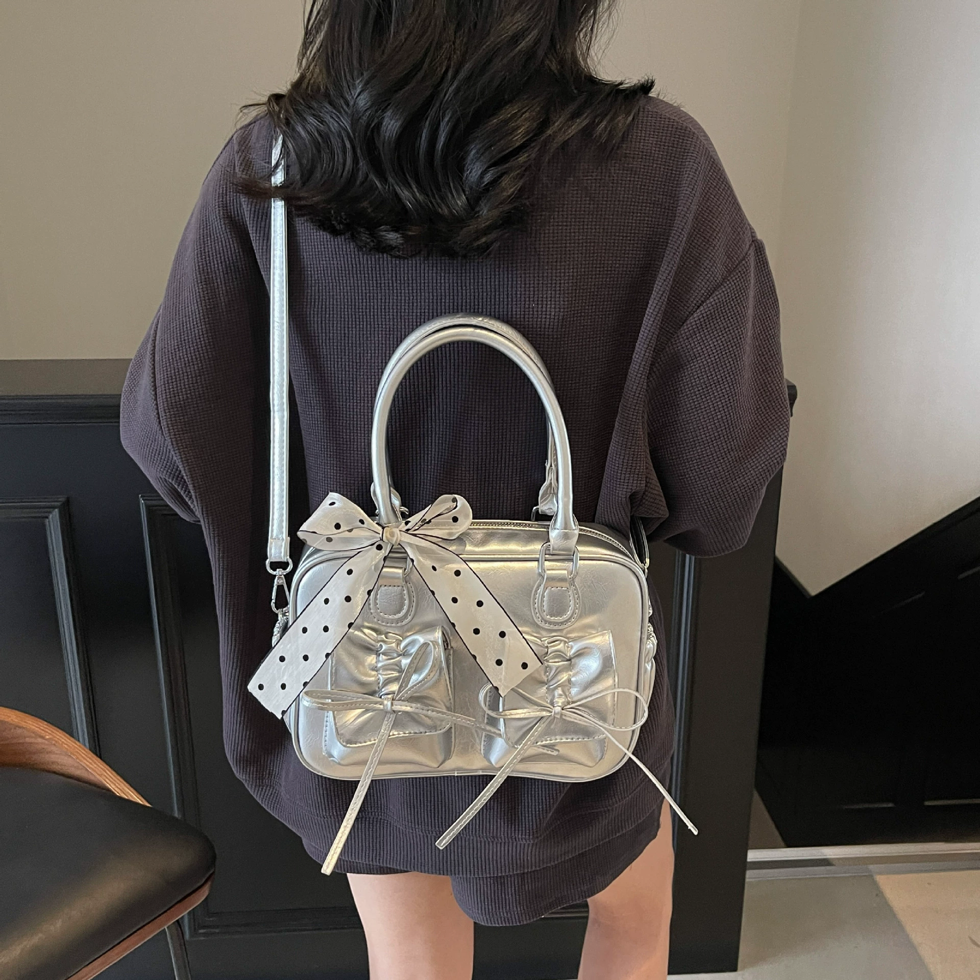 Small shoulder bag, universal handheld purse, backpack