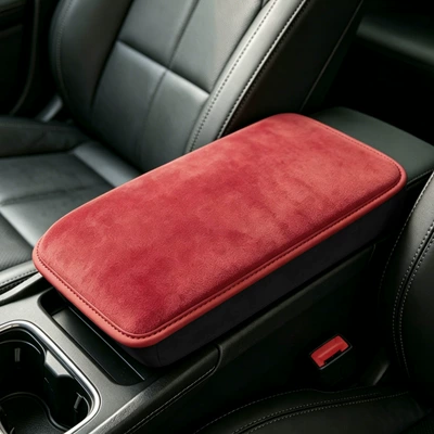 Interior Central Cushion, Armrest box - red-thick-plush-style