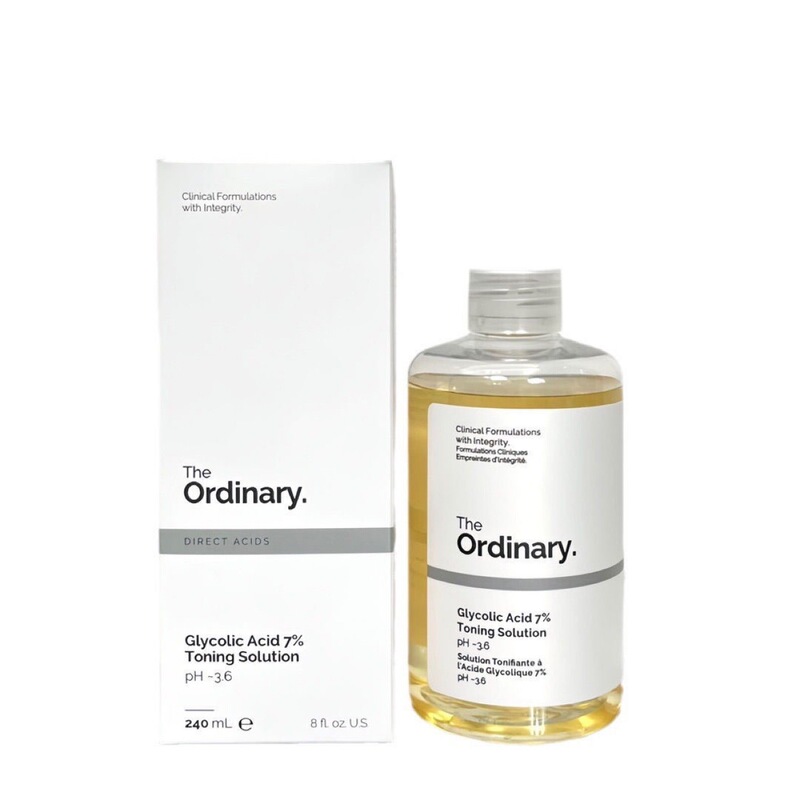 Theo Fruit Acid Toner 7% Glycolic Acid Exfoliating Toner 240ml