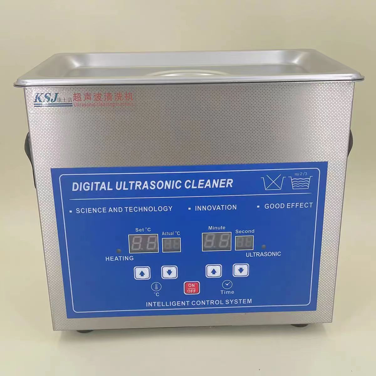 超声波清洗器清洗手表精密零件PCB线路板手表部件清洁机 3.2L