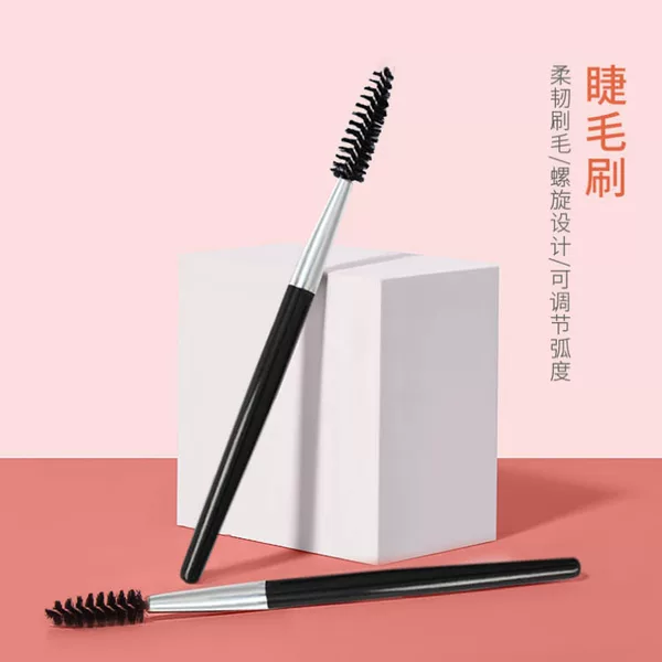 Disposable Eyelash Brush Eyebrow Brush Mini Eyebrow Brush Short Handle Eyelash Brush Various Length Eyelash Brush 8