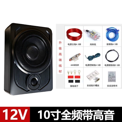 specifically for car use, Car speaker/subwoofer - dual-speakers-universal-12v-10inch-flagship-version-with-treble-high-end-line
