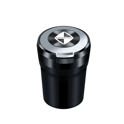 New ceramic liner multi-function: Car ashtray - cd-pattern-flip-ashtray-bao-wo-high