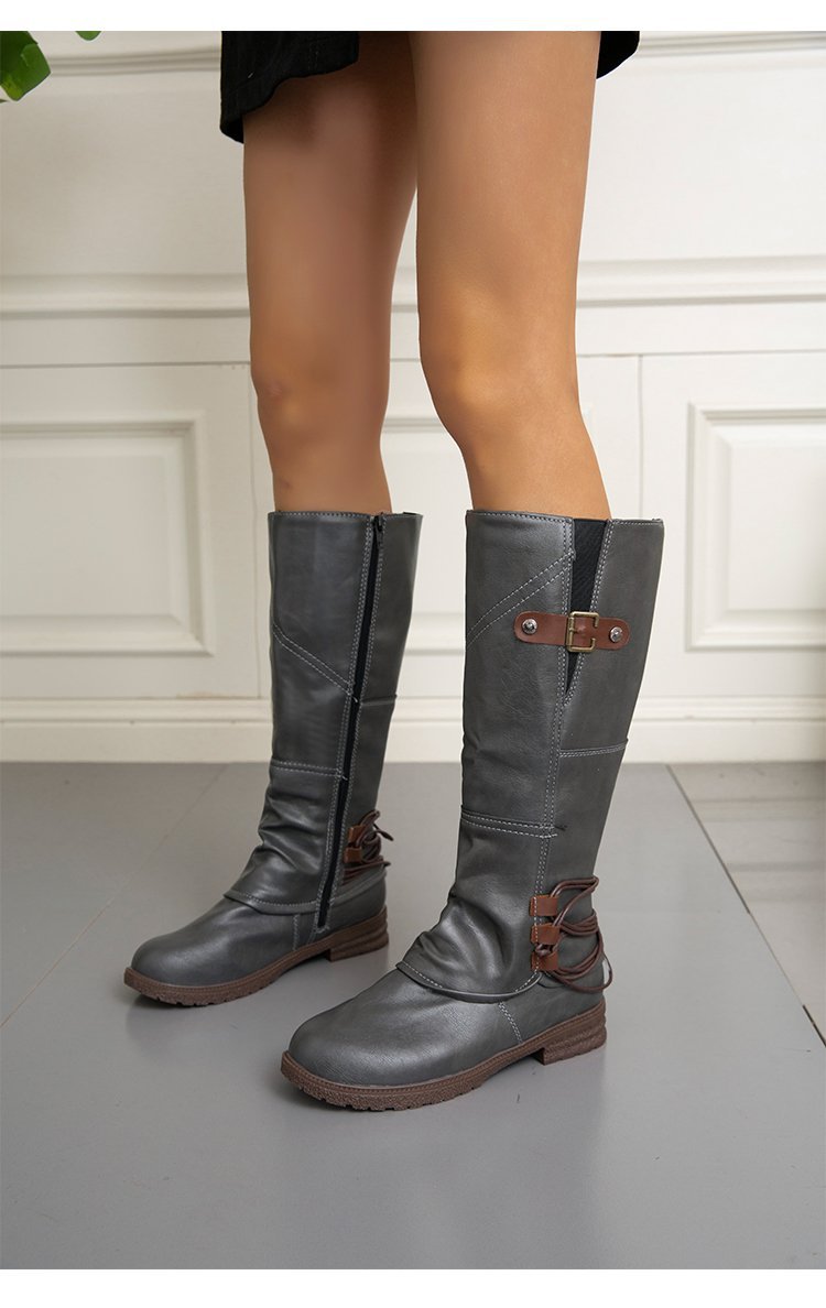 Fashion explosion outside wear fall and winter high boots_voghion.com