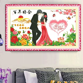 布艺绣品;十字绣;针线缝纫