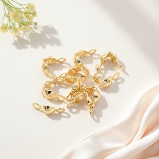 14K��ɫ���п۱�ɫ�p����β����DIY�������������錚�Ʒ