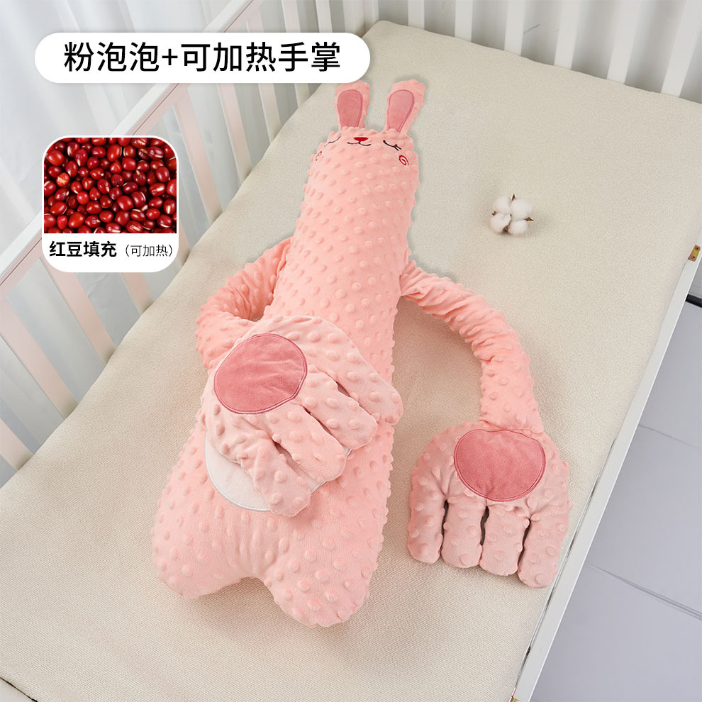 Bebé palmada y artefacto mágico para tranquilizar a los bebés, palma de mano para dormir, bebé acostado para dormir, almohada para evitar conmociones, abrazo para dormir, almohada para acariciar el trasero