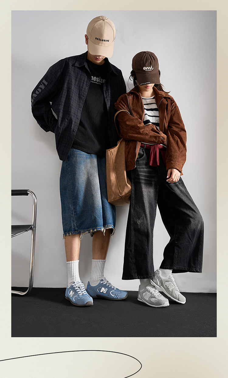 Giày sneaker nữ chạy bộ mesh thoáng khí phong cách retro đa năng — 230 quả mơ đen chi tiết 16
