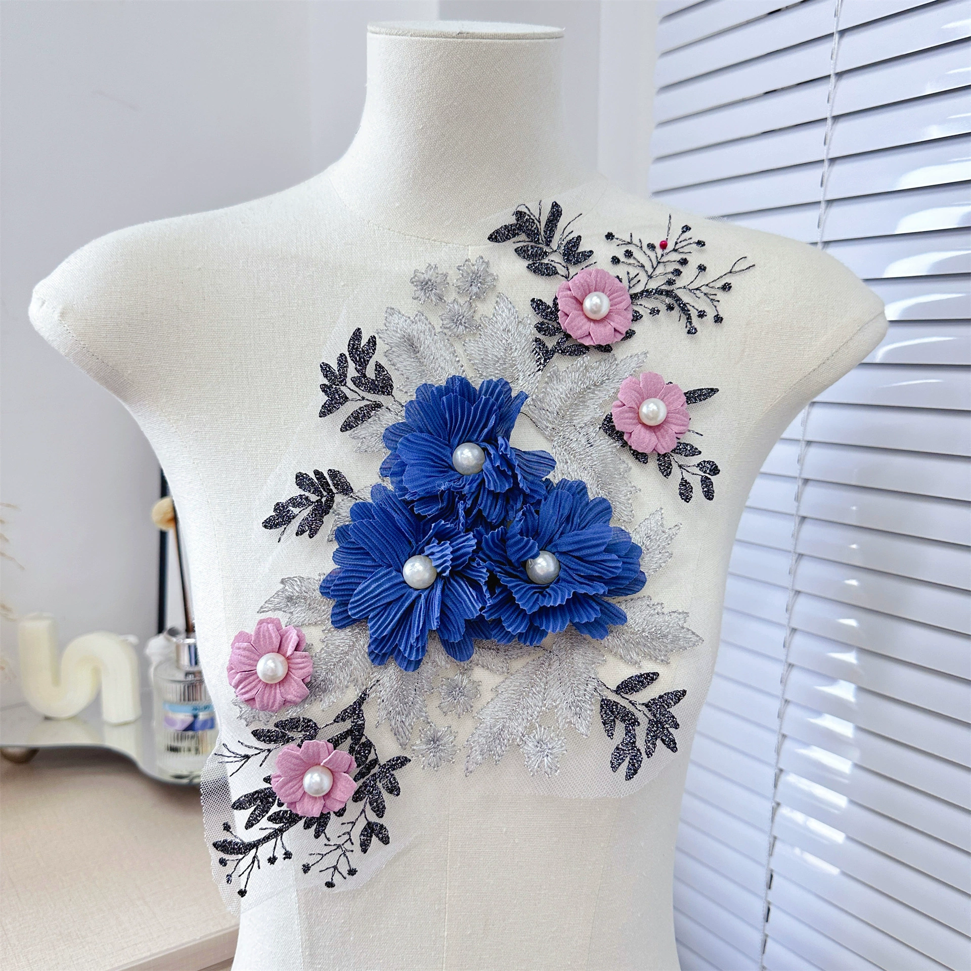 Lace sticker, fashionable wedding dress lapel pin, new collection, wholesale