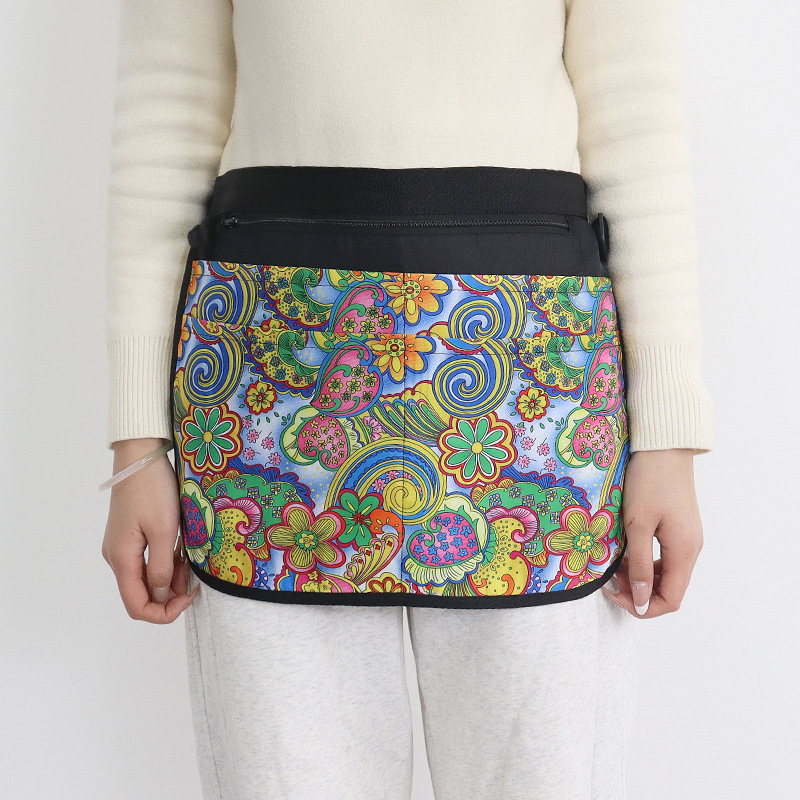 Falda corta estilo B de la serie de pintura de impresión