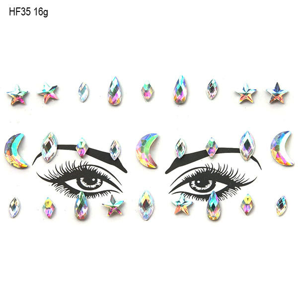 Crystal face sticker ˮü걦ʯ곧