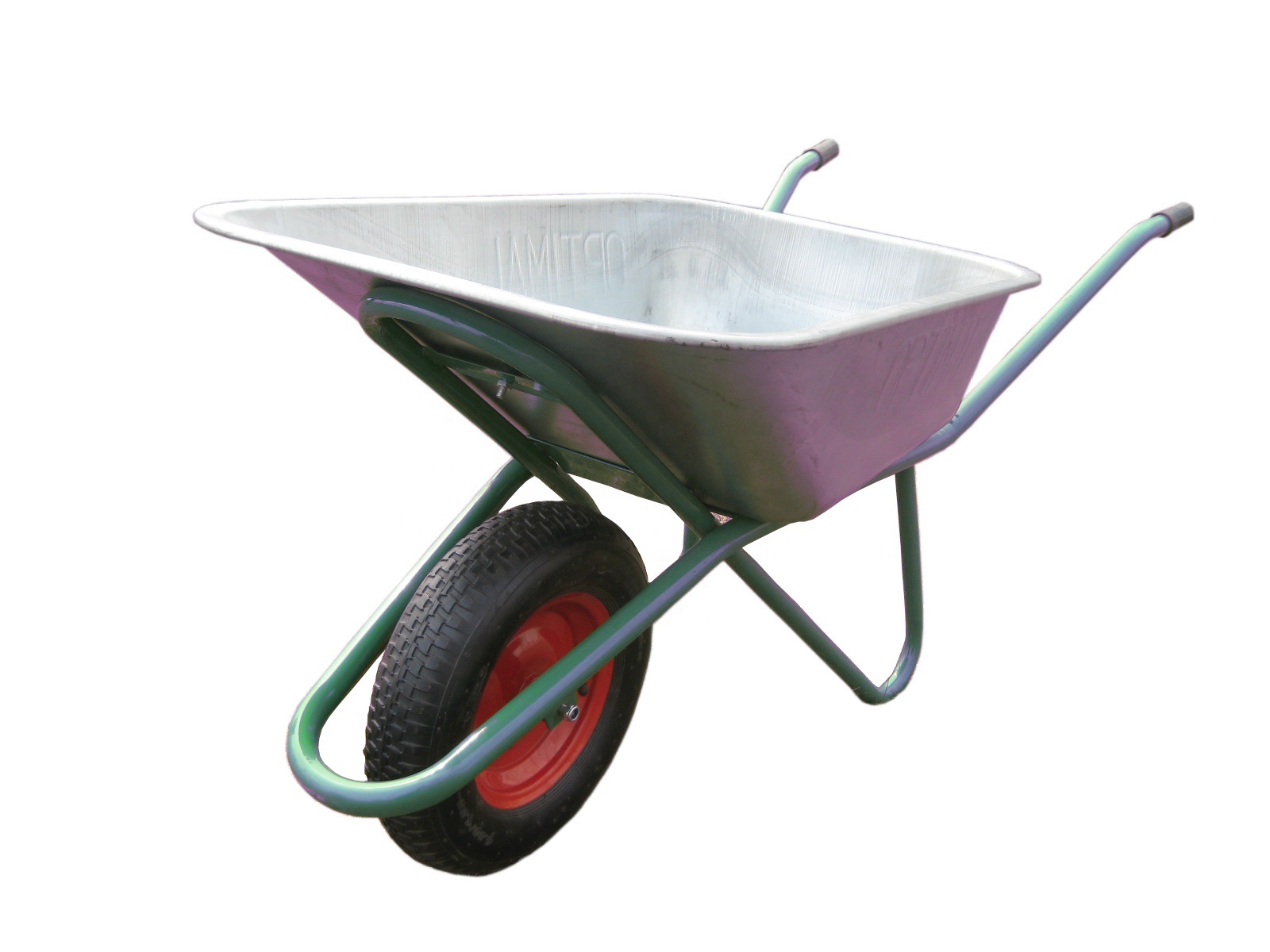 大容量园l林手推车独轮车建筑农用翻斗车养殖场动物饲料搬运车辆