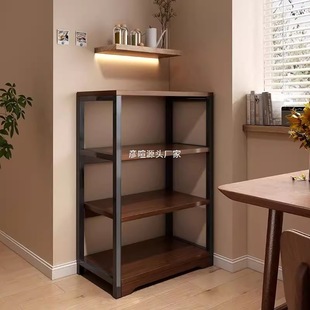 Floor-Standing Multi-Layer Storage Storage Bookshelf Kitchen Table Shelf Rental House Simple Shelf Sundry Rack