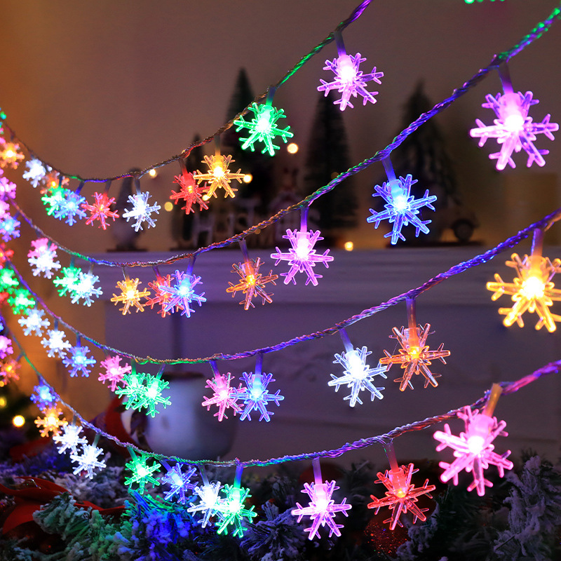 LED al aire libre acampamiento estrella luz de atmósfera pequeña bola dormitorio decoración roja de navidad pequeña luz de color
