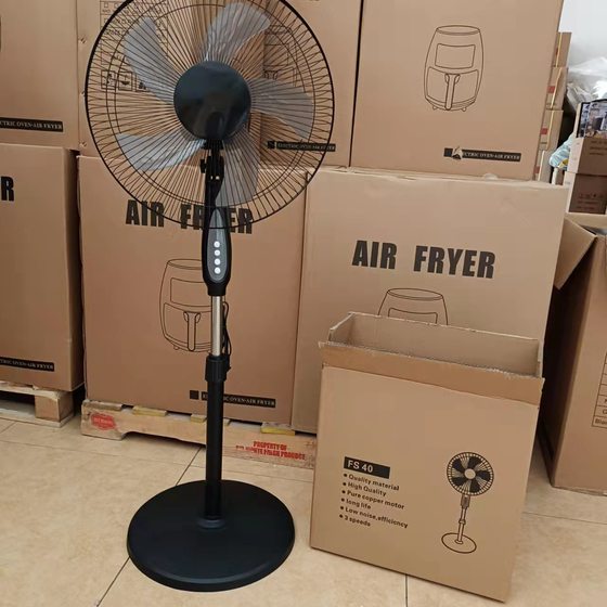 Export cross-border SILVER CREST electric fan household floor fan shaking head big fan electric fan