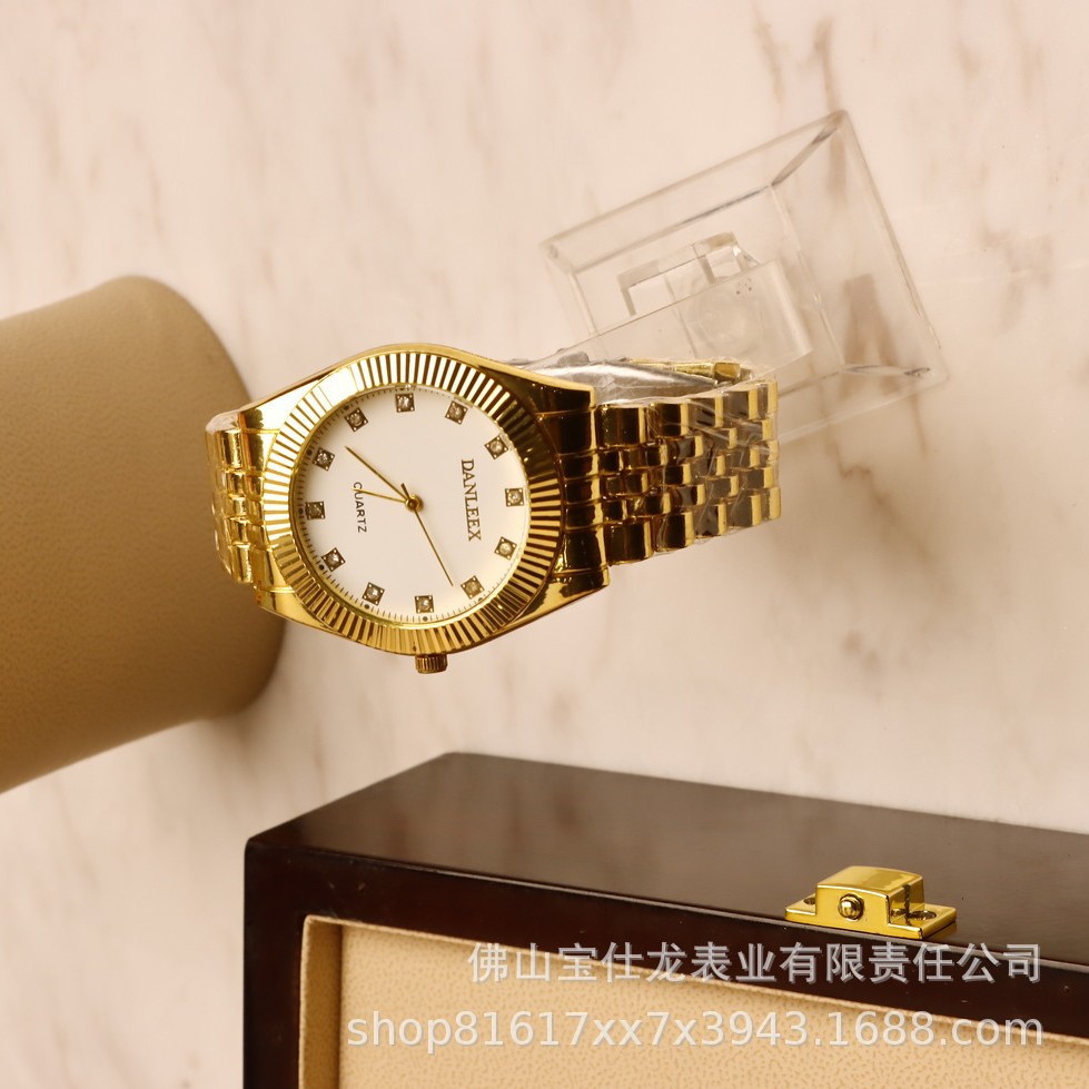 New Factory Direct High-End Waterproof Watch Men's Business Watch Foreign Trade Popular Men's Watch Drop Shipping Package