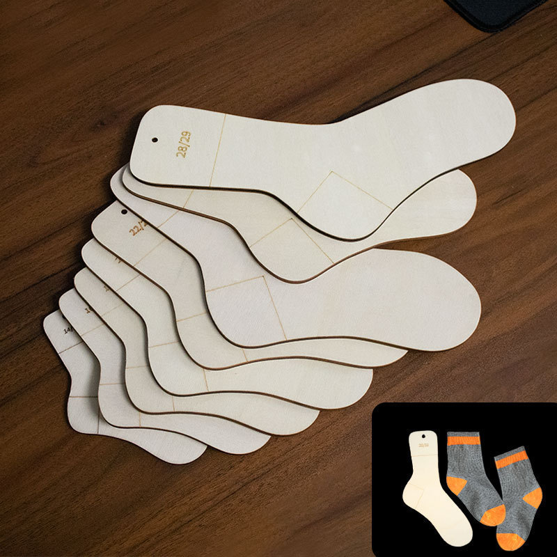 New Cross-Border Wooden Sock Display Stand, Wooden Sock Knitting Tool, Sock Display Model, Sock Prop Hanger New Cross-Border Wooden Sock Display Stand, Wooden Sock Knitting Tool, Sock Display Model, Sock Prop Hanger