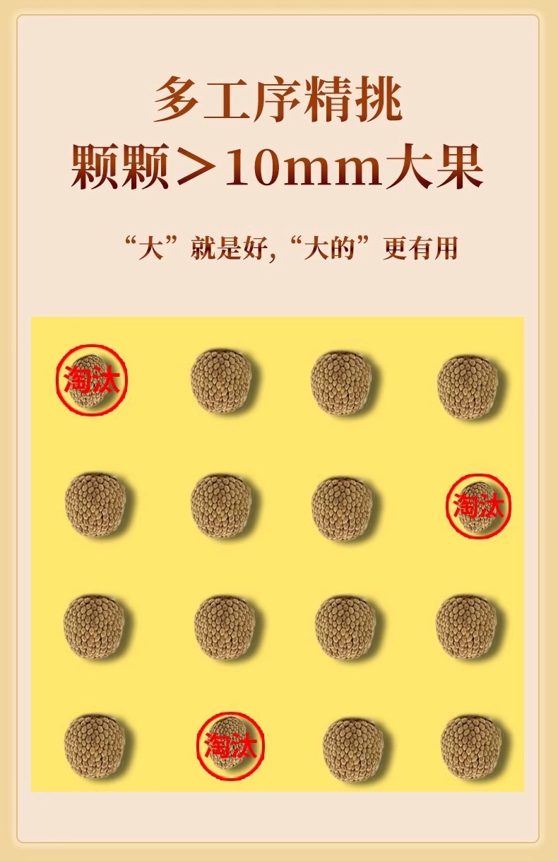 Premium Hand-Selected Raspberry Fruit Fu Pen Zi 覆盆子 Dried Herbal Tea 40g Jar quality and texture