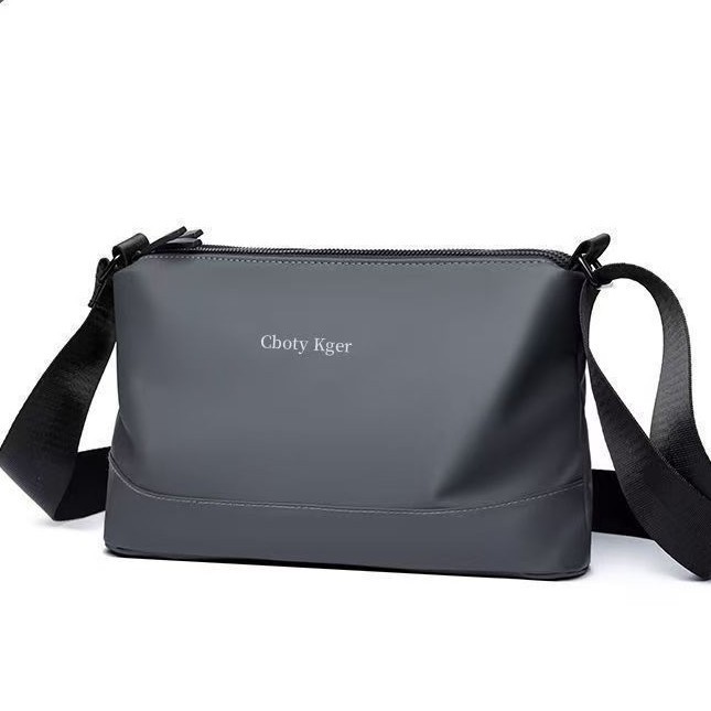 Fashionable men's casual large-capacity shoulder bag, multi-layer crossbody bag, men's crossbody bag, waterproof fabric version