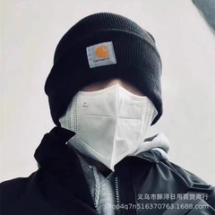 新品Carharttカハト帽子男女冷帽アメリカンニット帽ファッションブランドスタッカ帽子春秋カップル帽