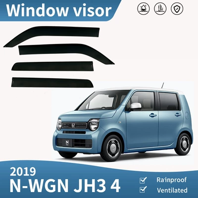 Suitable for Honda N-Wgn Window Visor, Car Window Rain Shield, Side Window Deflector