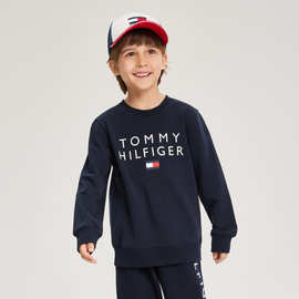 TOMMY汤米童装春秋新品男童卫衣儿童透气上衣打底衫秋装潮