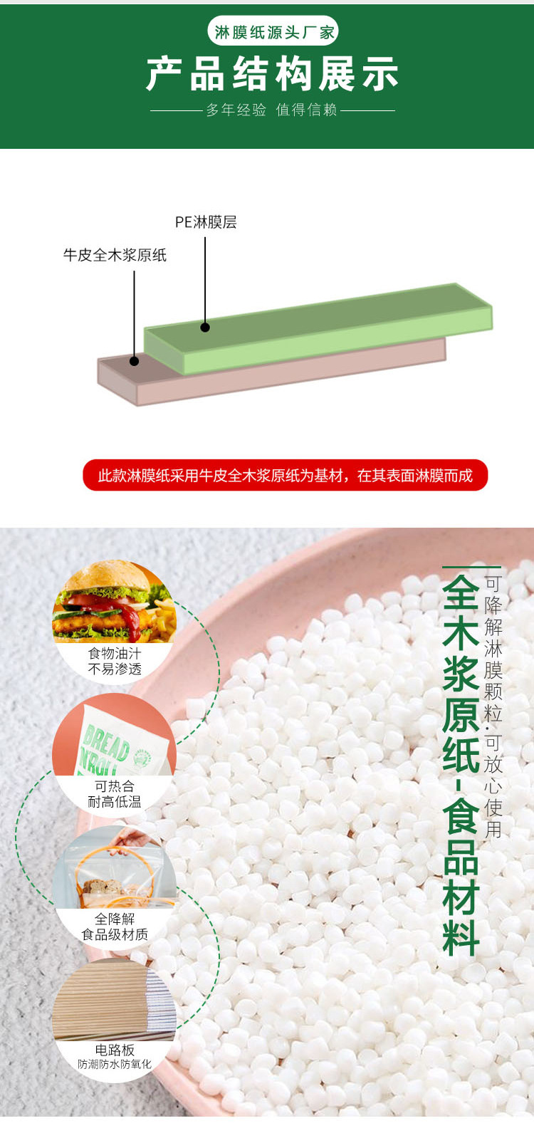 包装牛皮淋膜纸