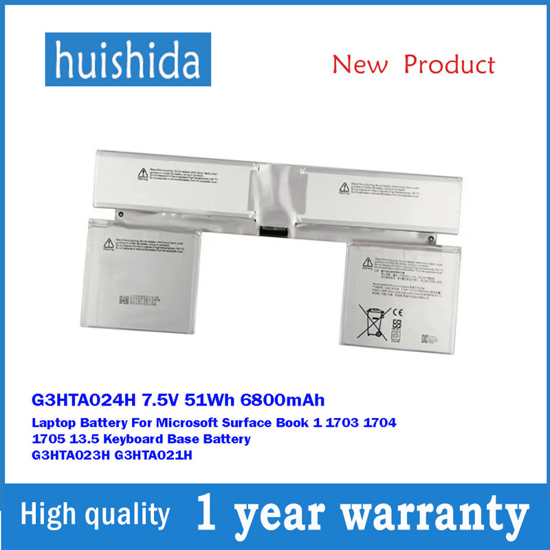 G3Hta023H/024H Keyboard Base Battery Is Suitable for Microsoft Surface Book 1St Generation 1705 1704