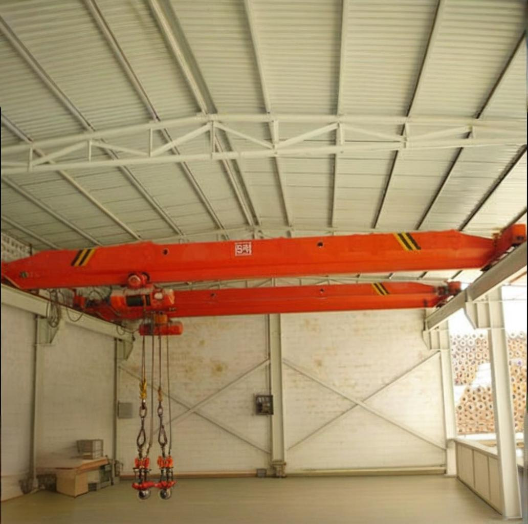 供应3吨电动单梁桥式起重机双速桥式加工料场吊机跨境专供