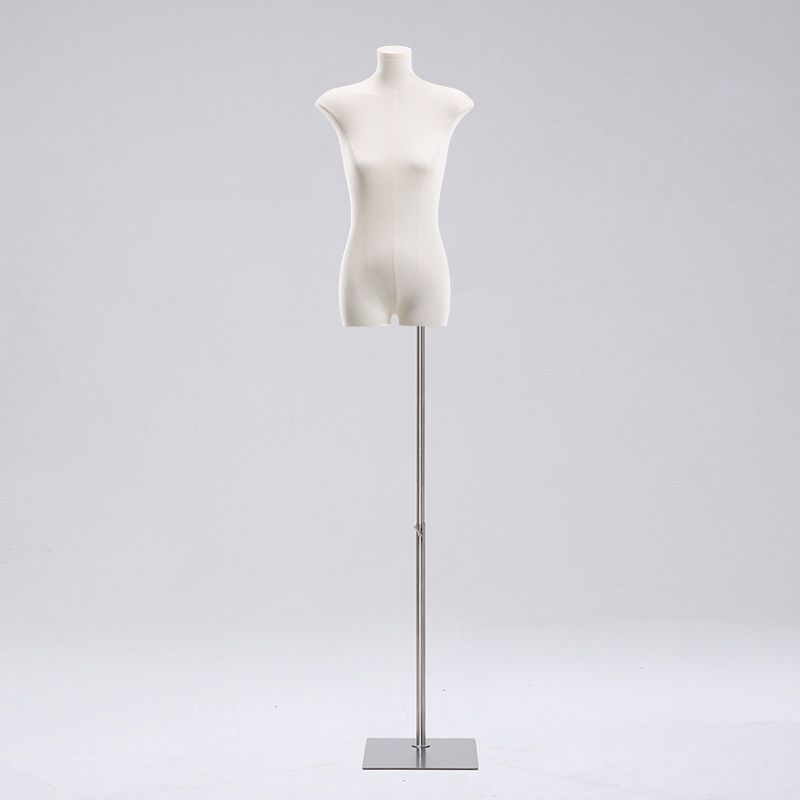 Tienda de ropa de estilo coreano cuerpo plano de alto nivel de mujer mitad de ventana de ropa de mujer muñeca plataforma de exhibición de cuerpo grueso nuevo pecho pequeño