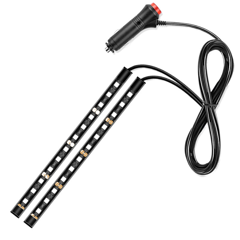 Lámpara de atmósfera LED para automóviles, uno, cuatro, uno, dos, lámpara de pie monocromática, lámpara de atmósfera de pie para automóviles image 6