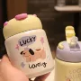 迷你便携儿童女生吸管杯