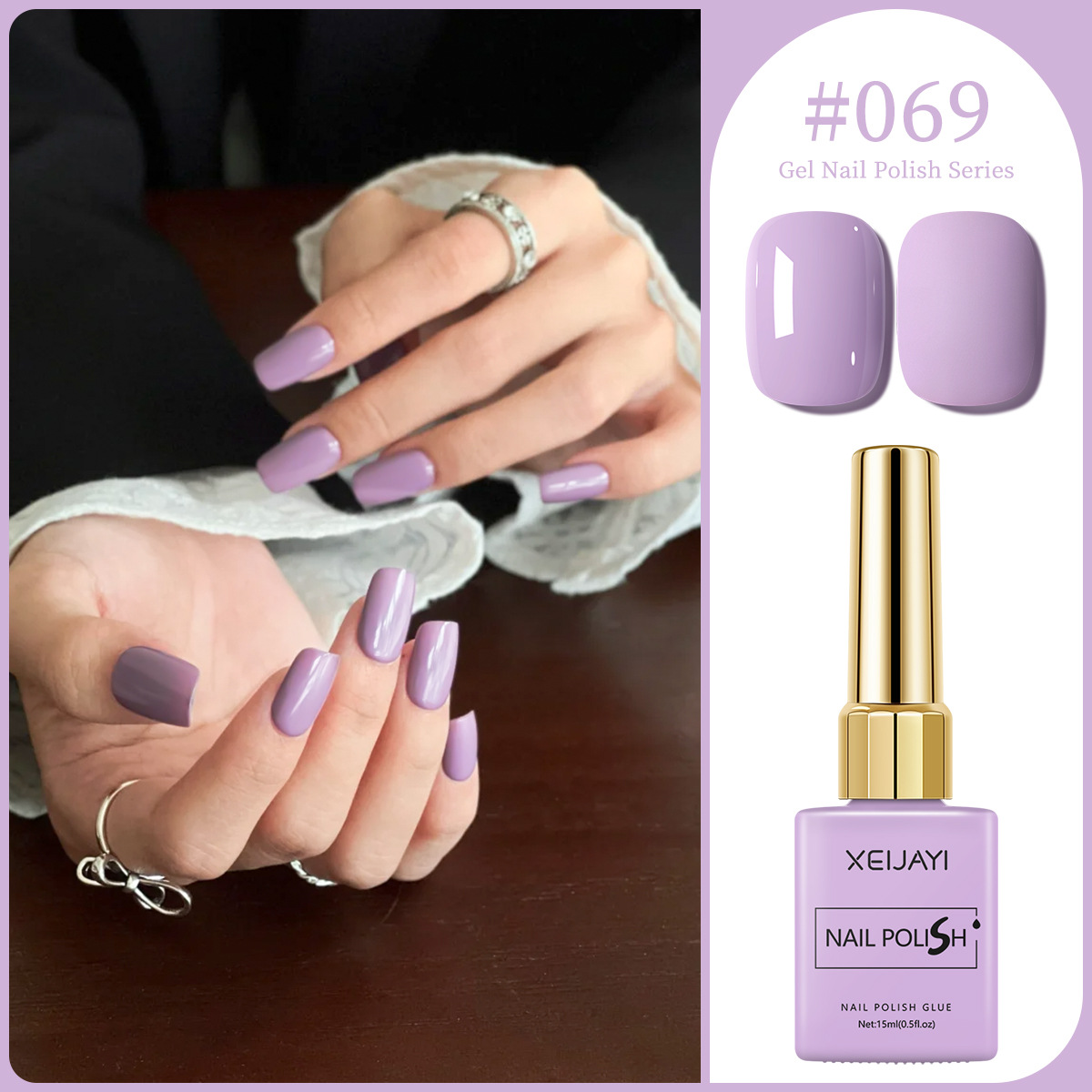 Macaron color pegamento de uñas 2025 nuevo estilo de moda Chellie rojo oliva verde pegamento de uñas