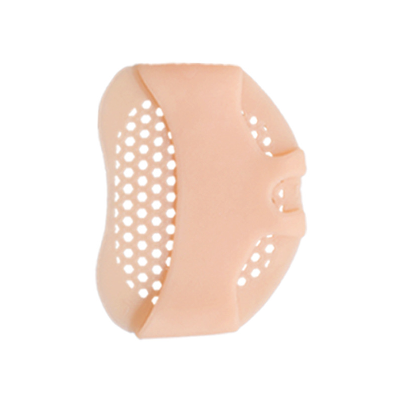 En stock al por mayor panal frontal palma pad zapatos de tacón alto sandalias calcetines del dedo del pie invisible antideslizante protección del pie frente media almohadilla de tamaño image 7