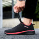 Factory Issued 2025 Sports Shoes Summer Breathable Mesh Versatile Men's Casual Shoes Men's Running Shoes Fly Woven Trendy Shoes