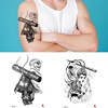 Cross-border special Flower Arm Tattoo Waterproof tattoos Sticker Flower arm Tattoo sticker Manufactor goods in stock customized