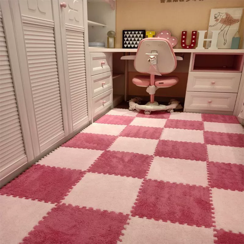 Модульные ковровые плитки 30×30×1,6 см, плитки с пазом, однотонные и многоцветные наборы