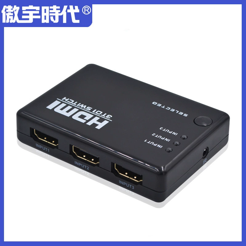 Source plant HDMI switching three -in -one HDMI3 cut 1 switch HDMI converter HD switch 3X1