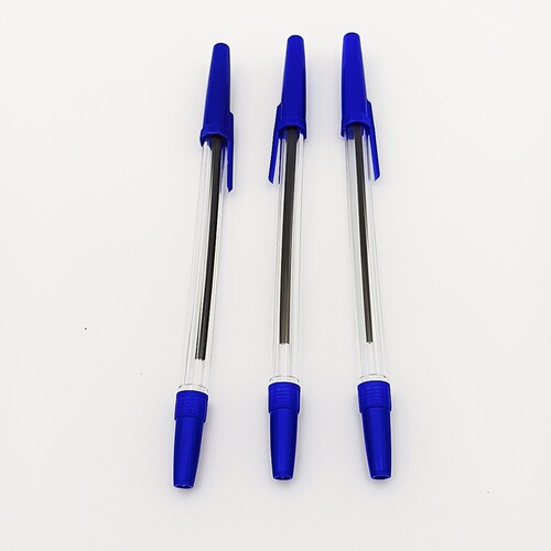 0.583mm bullet tip ballpoint pen, office supplies hotel rollerball pens black red blue wholesale