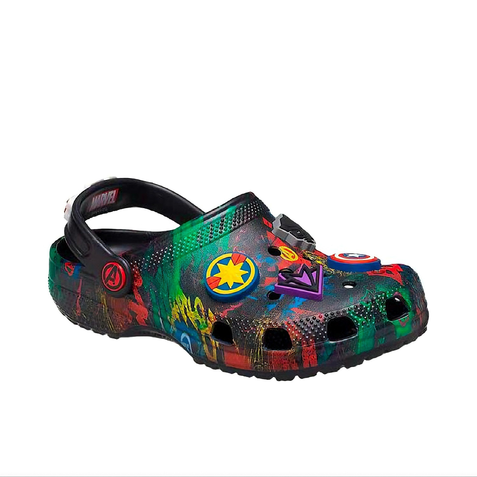 Zapatos Avengers Marvel drag niñas antideslizante alianza anti-desgaste zapatillas para hombres sandalias agujero agujero cruz