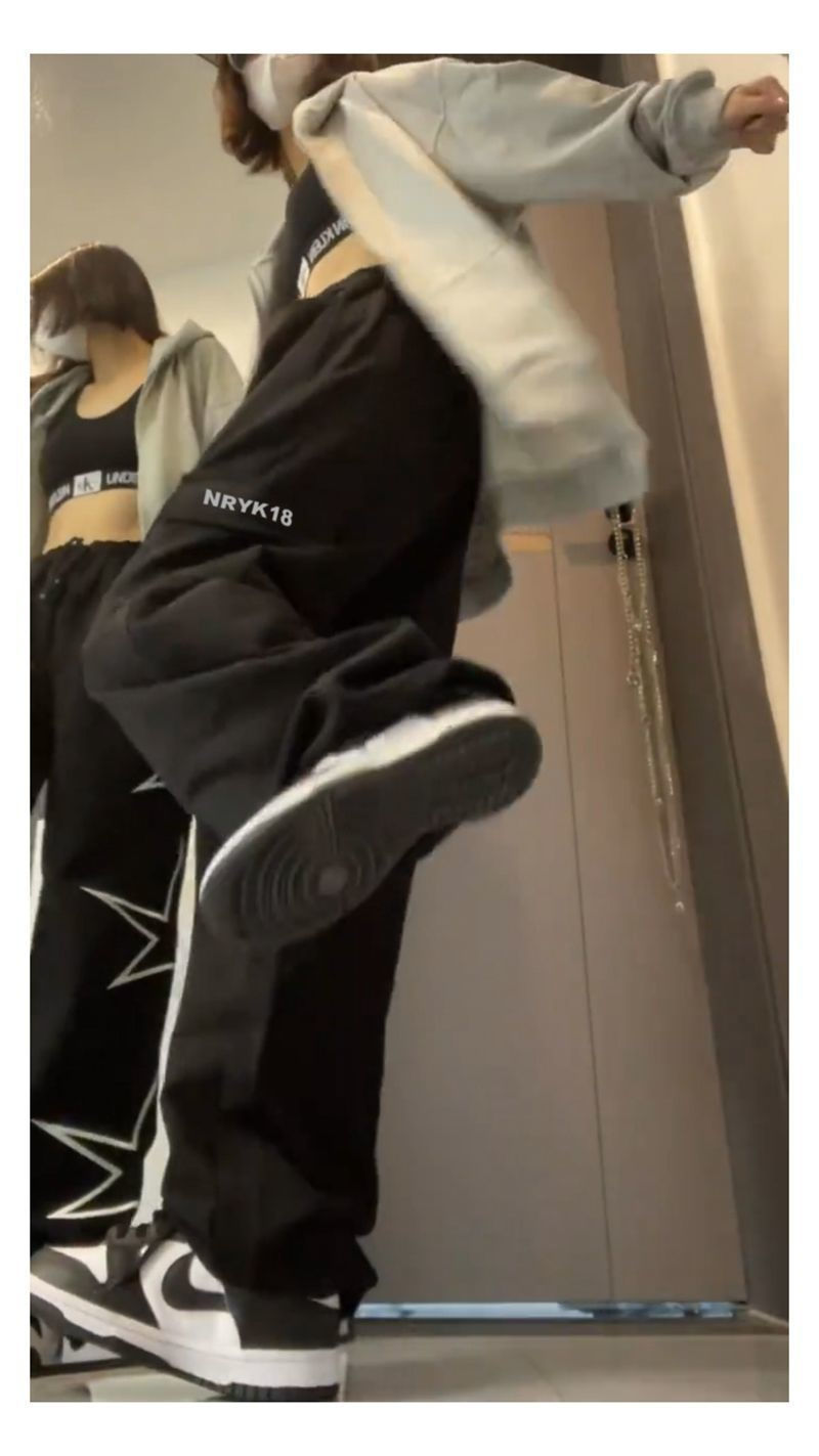 Title 3, Kadın Yıldız İşlemeli Geniş Paça Pantolon, şık ...