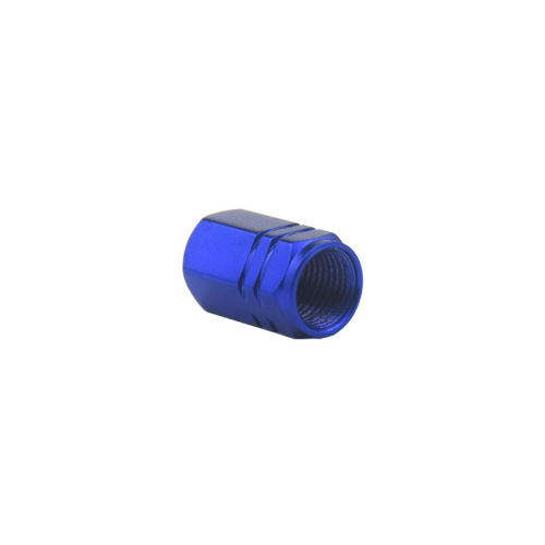 Colorful car tire aluminum alloy hexagonal valve cap car modified aluminum alloy color dust cap