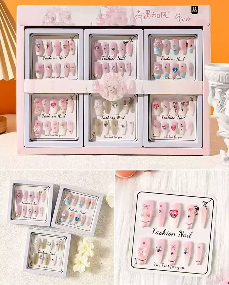 Uña de vestir impresión de ojo de gato manicure pegatinas de gel de goma de vestir estudiantes caricaturas lindas desmontables de vestir pony de uñas