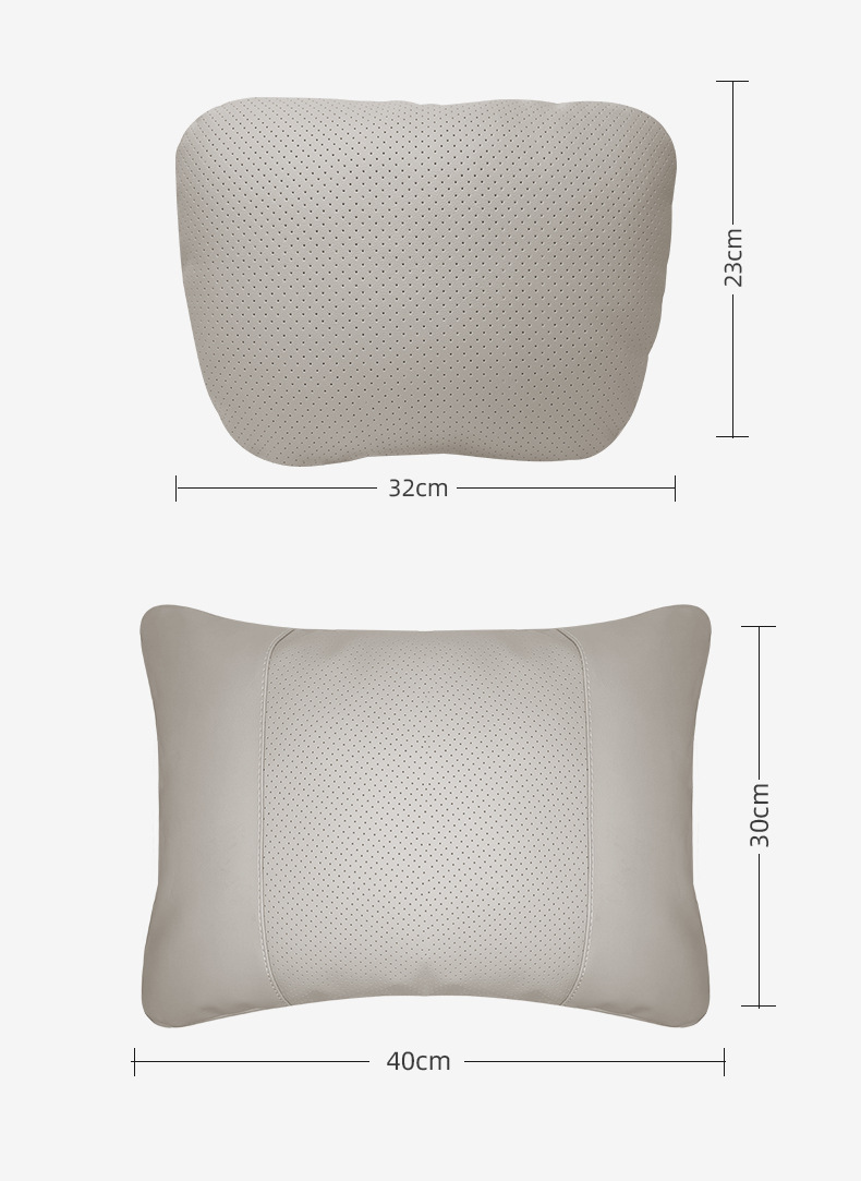 New Alpha Car Headrest and Lumbar Support Special Cushion Original Car Color Car Interior Supplies Car Neck Pillow