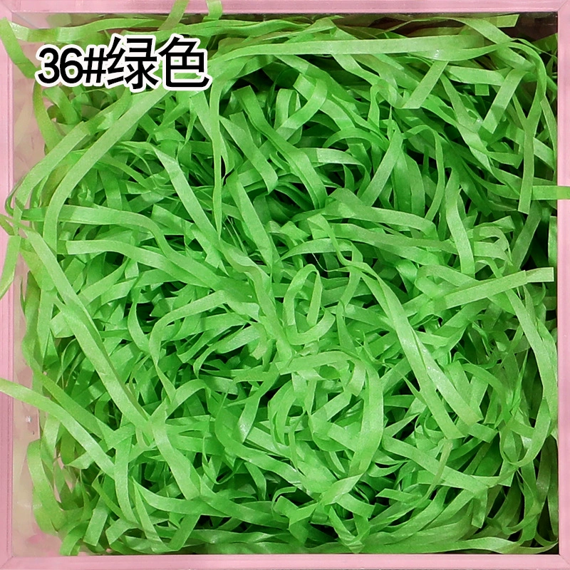 Плотный обложной карт зубчик raffia порванная бумага шелк 50g 30g бумага шелк упаковочная подарочная коробка декор заполнение цветной стружкой бумажные полоски