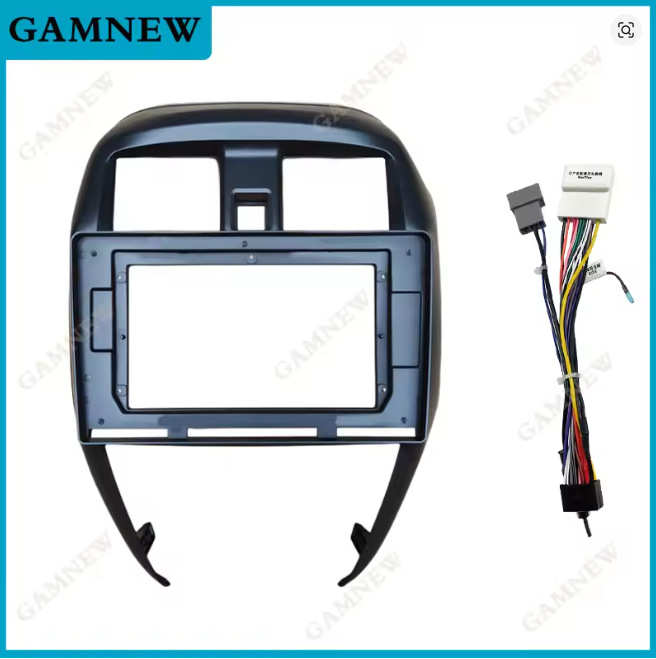 Suitable for 2014-2018 Nissan Sunny/Almera Navigation Face Frame Android Central Control Car Navigation Panel Frame
